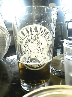 A half pint of Left Hand to start the evening