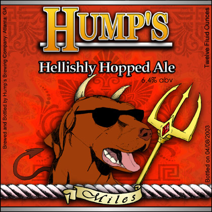 Hump's Hellishly Hopped Ale Hump's Hellishly Hopped Ale