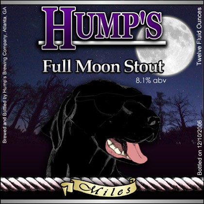 Hump's Full Moon Stout Hump's Full Moon Stout