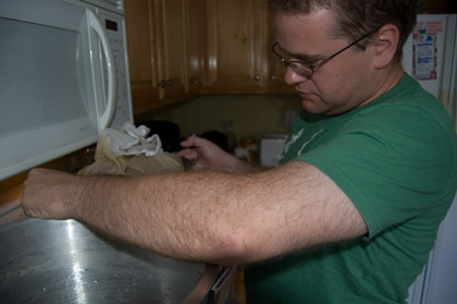 Mash is done. Let the sparge begin! Mash is done. Let the sparge begin!