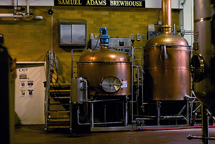 The business end of the brewery The business end of the brewery